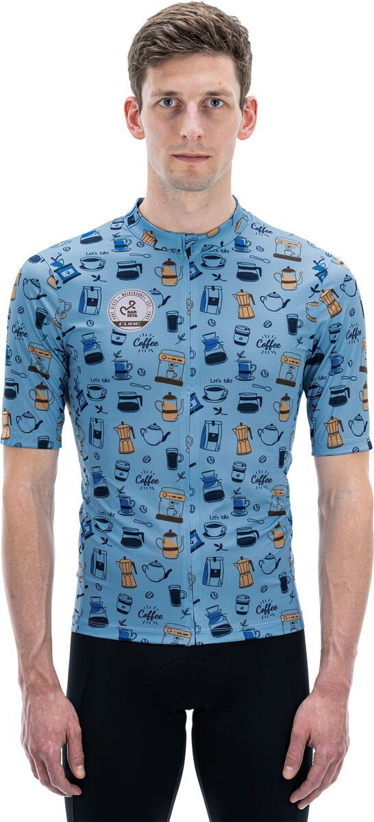Cube Blackline Trikot CMPT kurzarm, blue - Bild 2