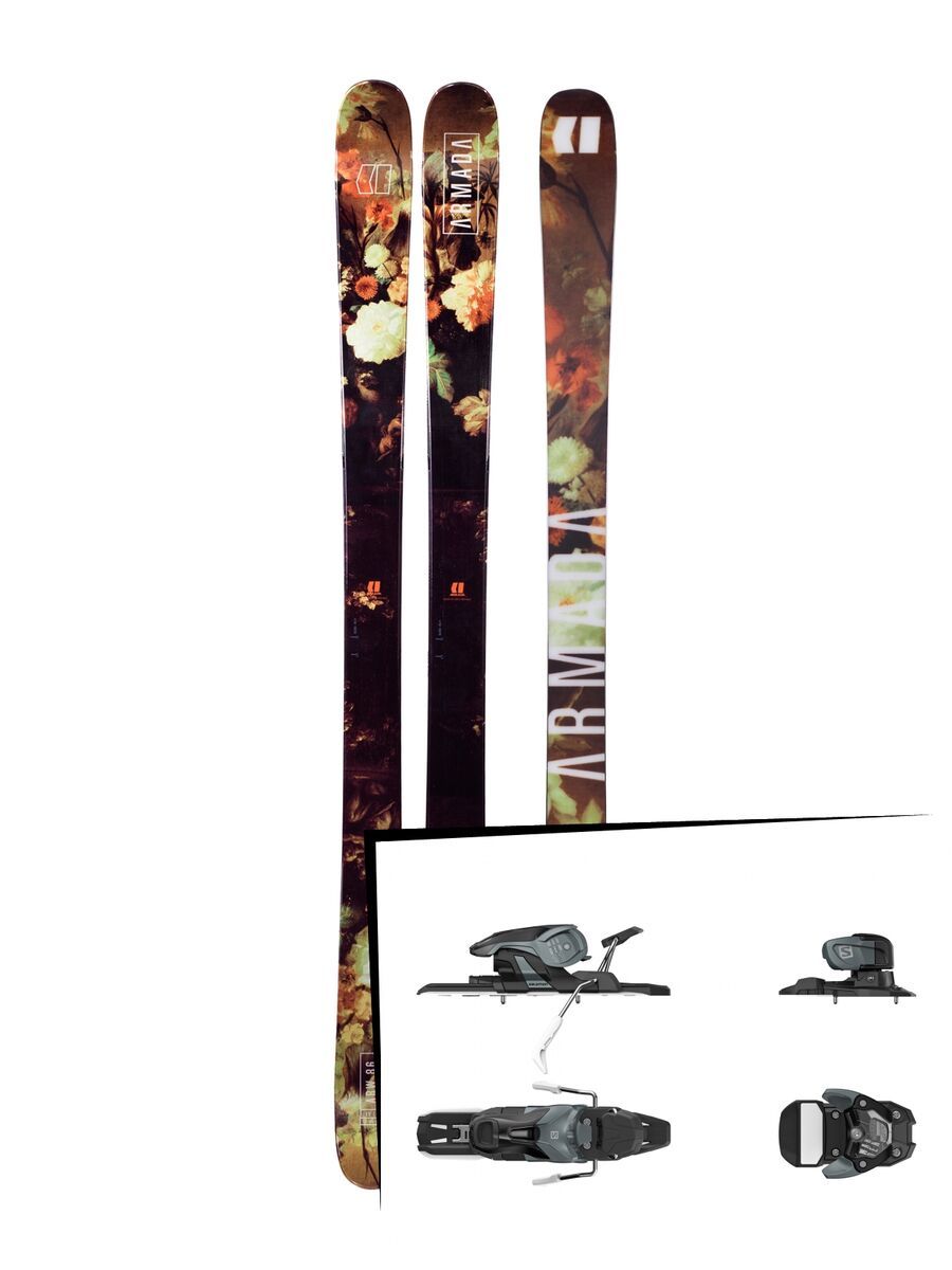 Set: Armada Arw 86 2018 + Salomon Warden 11 dark grey/black - Bild 1