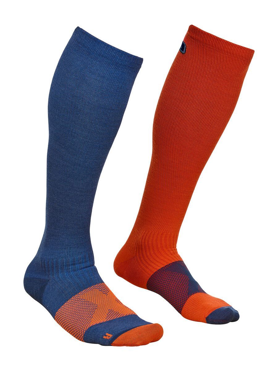 Ortovox Merino Tour Compression Socks M, night blue - Bild 1