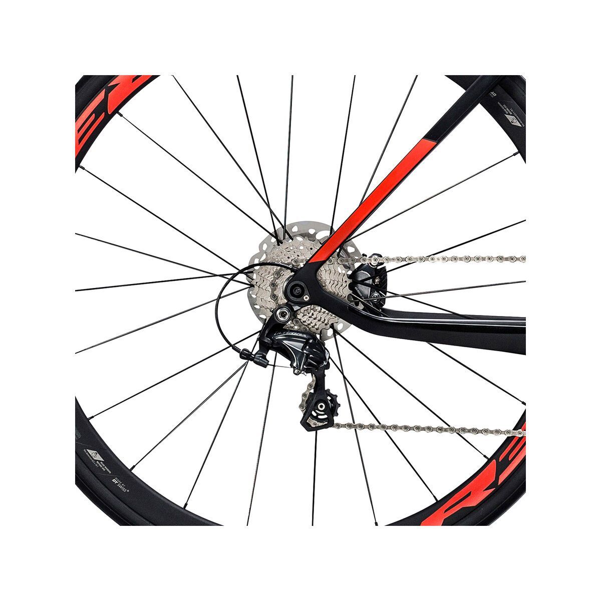 Cube Agree C:62 Race Disc, carbon´n´flashred - Bild 4