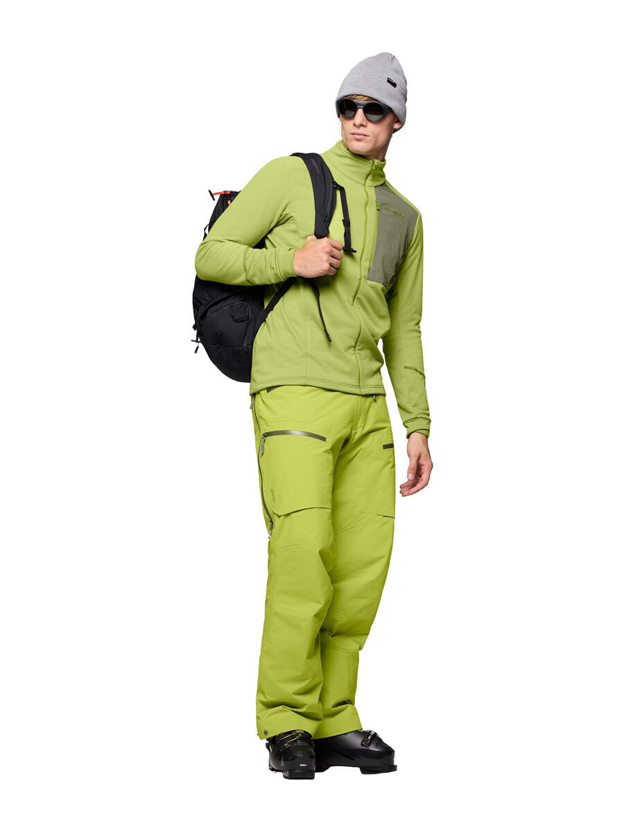 Norrona lofoten warm2 Jacket M's, dark citron/deep lichen green - Bild 6