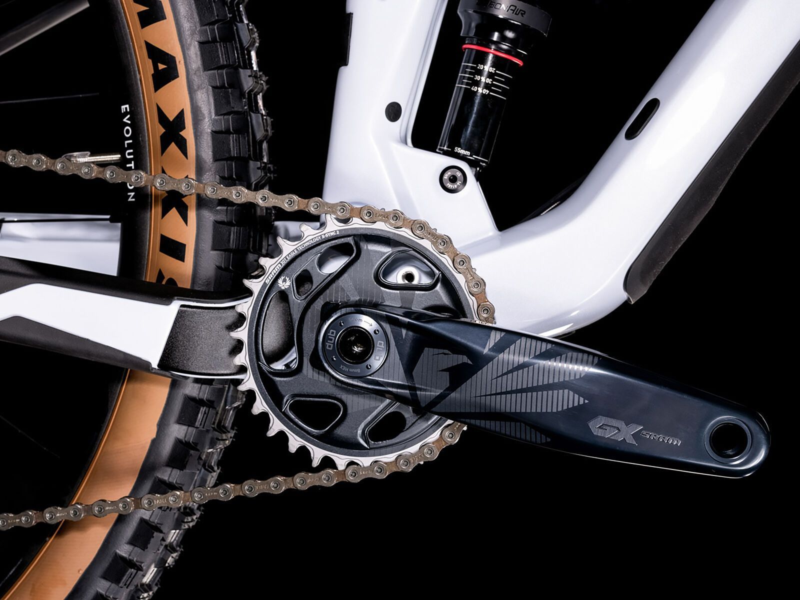 Cube Stereo 150 C:62 Race 29, flashwhite´n´carbon - Bild 5