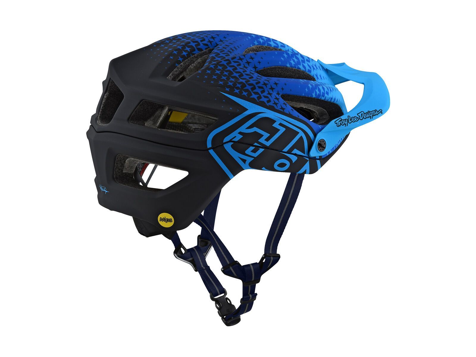 TroyLee Designs A2 Starburst Helmet MIPS, ocean - Bild 3
