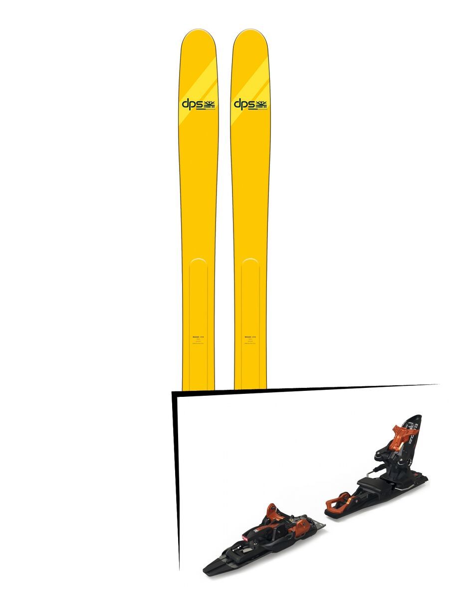 Set: DPS Skis Wailer A112 Alchemist 2018 + Marker Kingpin 13 Demo black/copper - Bild 1