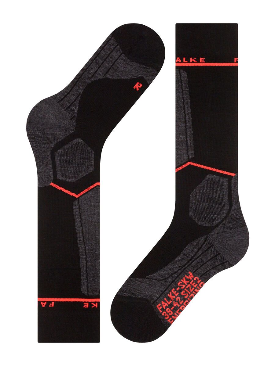 Falke SK Compression Energy Damen W1, black-neon red - Bild 6