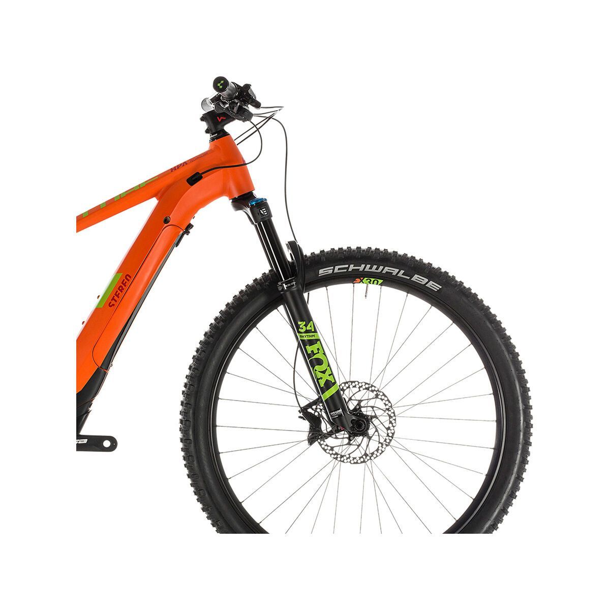 Cube Stereo Hybrid 120 Race 500 29, orange´n´green - Bild 6