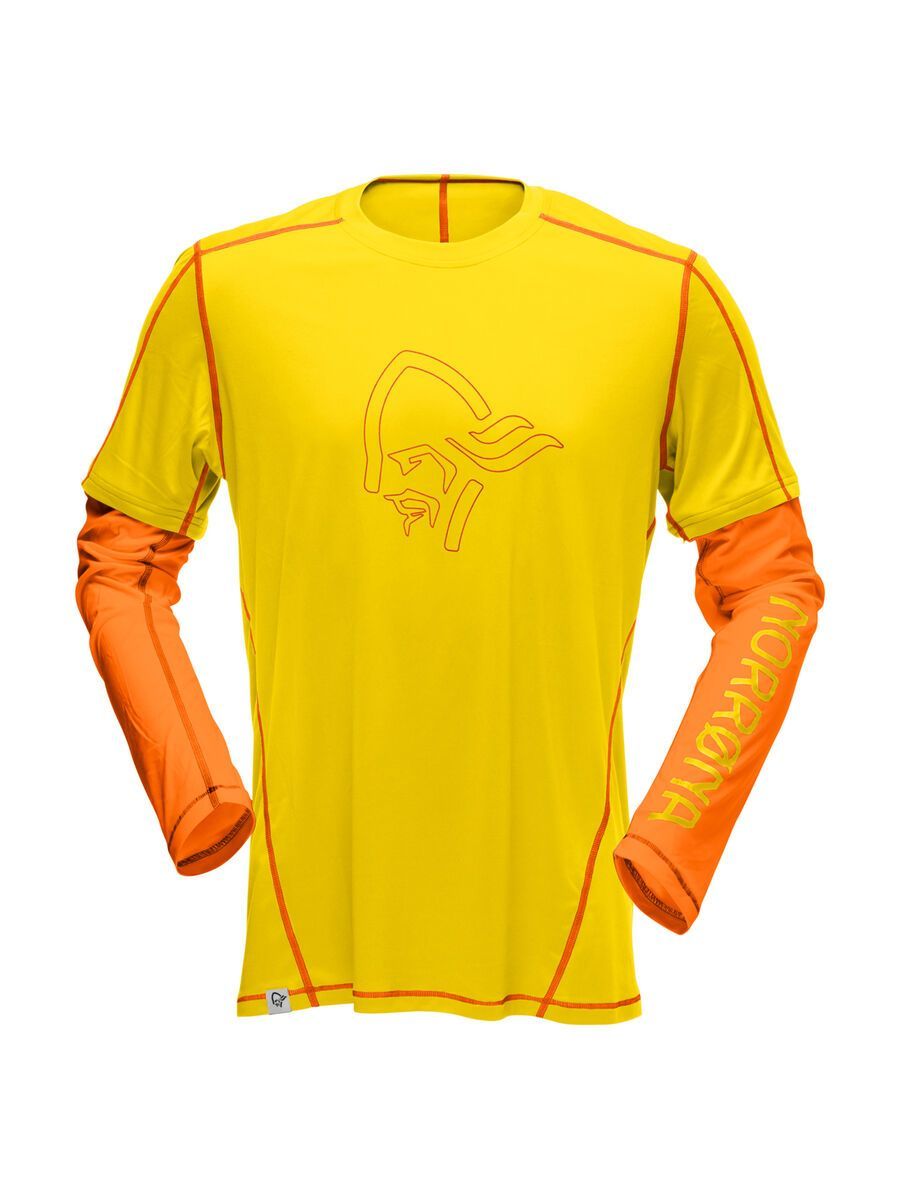 Norrona /29 tech long sleeve Shirt (M), mellow yellow - Bild 1