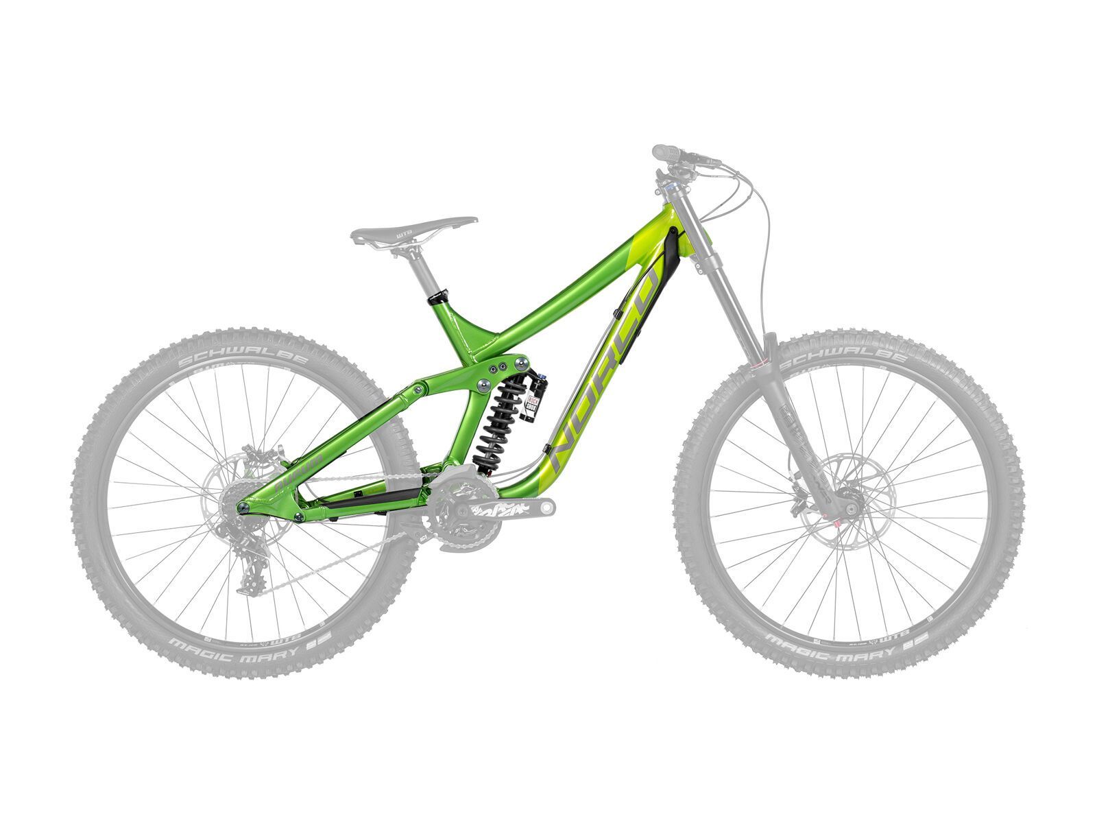 Norco Aurum A 7 Frame, green/green - Bild 1