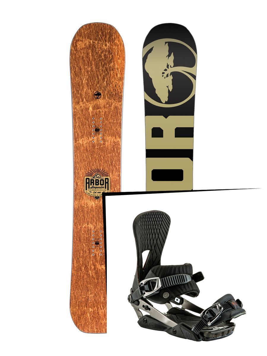 Set: Arbor Steepwater 2017 + Nitro Machine (1691153S) - Bild 1