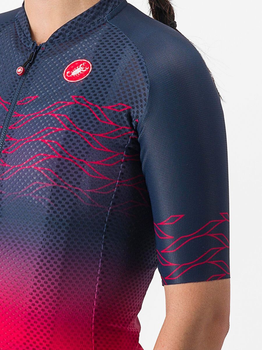 Castelli Climber's 2.0 W Jersey, belgian blue/persian red - Bild 6