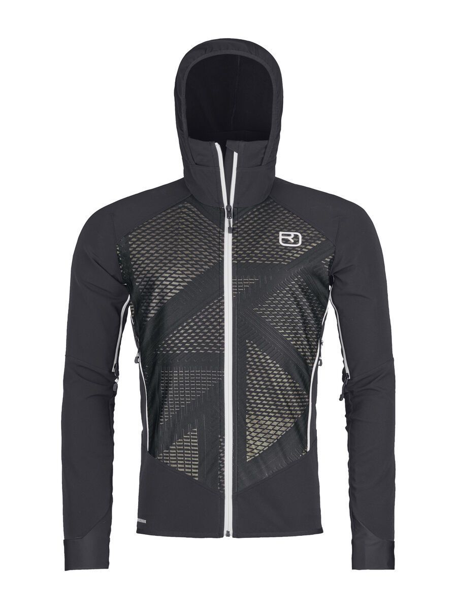 Ortovox Merino Naturtec Light Col Becchei Jacket M, black raven - Bild 1