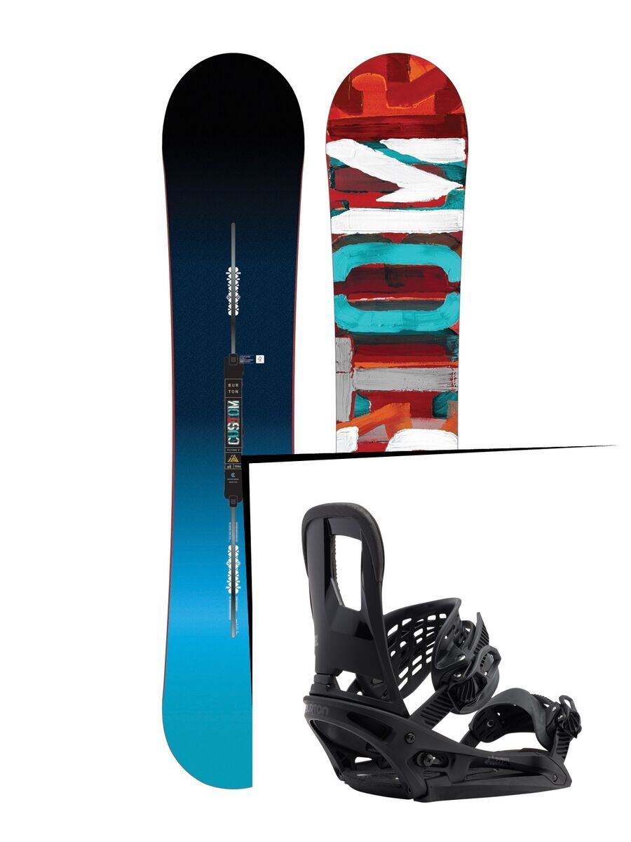 Set: Burton Custom Flying V 2017 +  Cartel EST (1712715S) - Bild 1