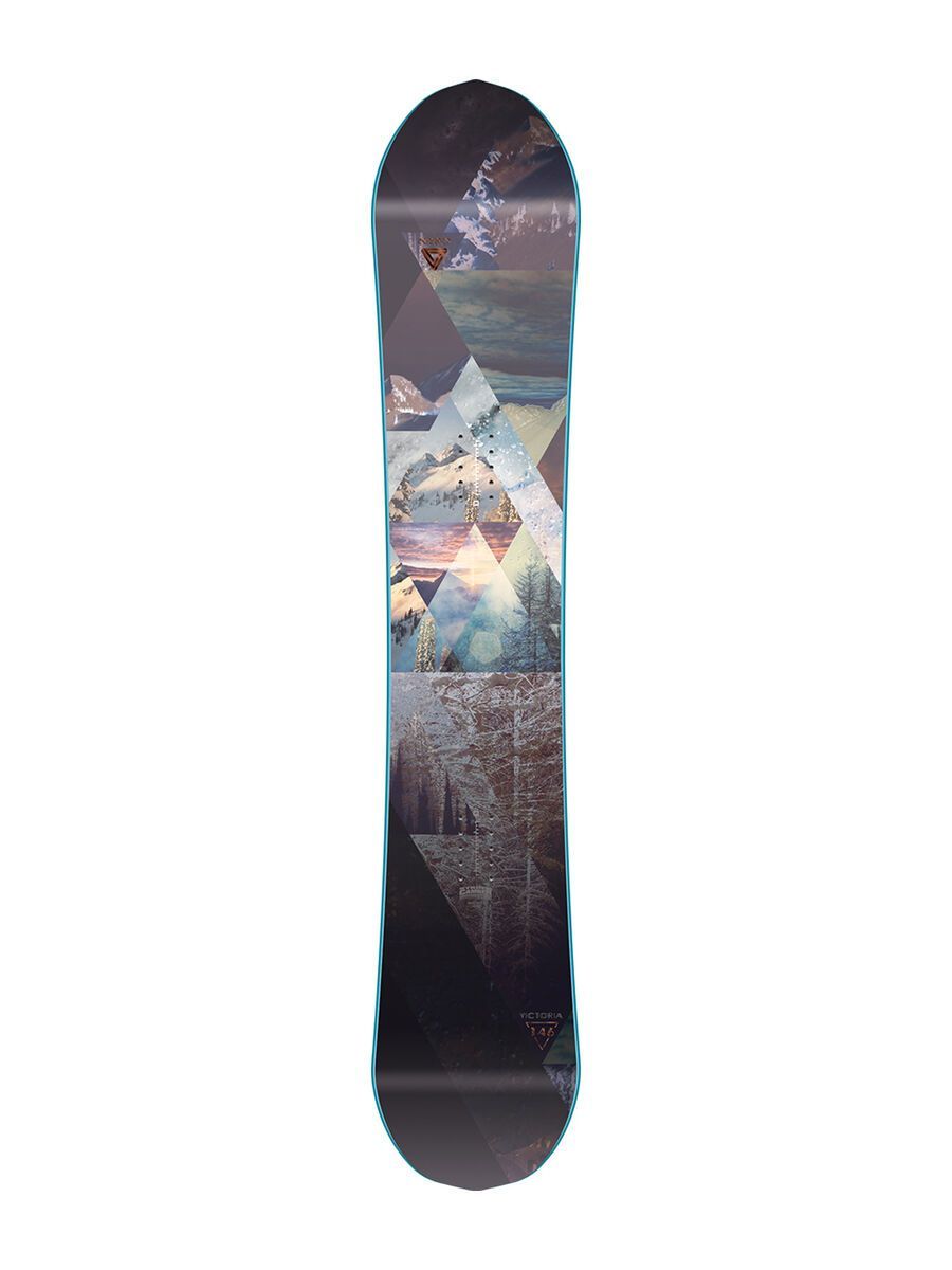 Set: Nitro Victoria 2017 + Flow Minx 2017, slate/grey - Snowboardset - Bild 2