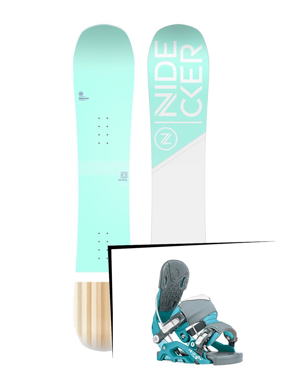 Set: Nidecker Elle 2019 + Flow Juno (1908497S) - Bild 1