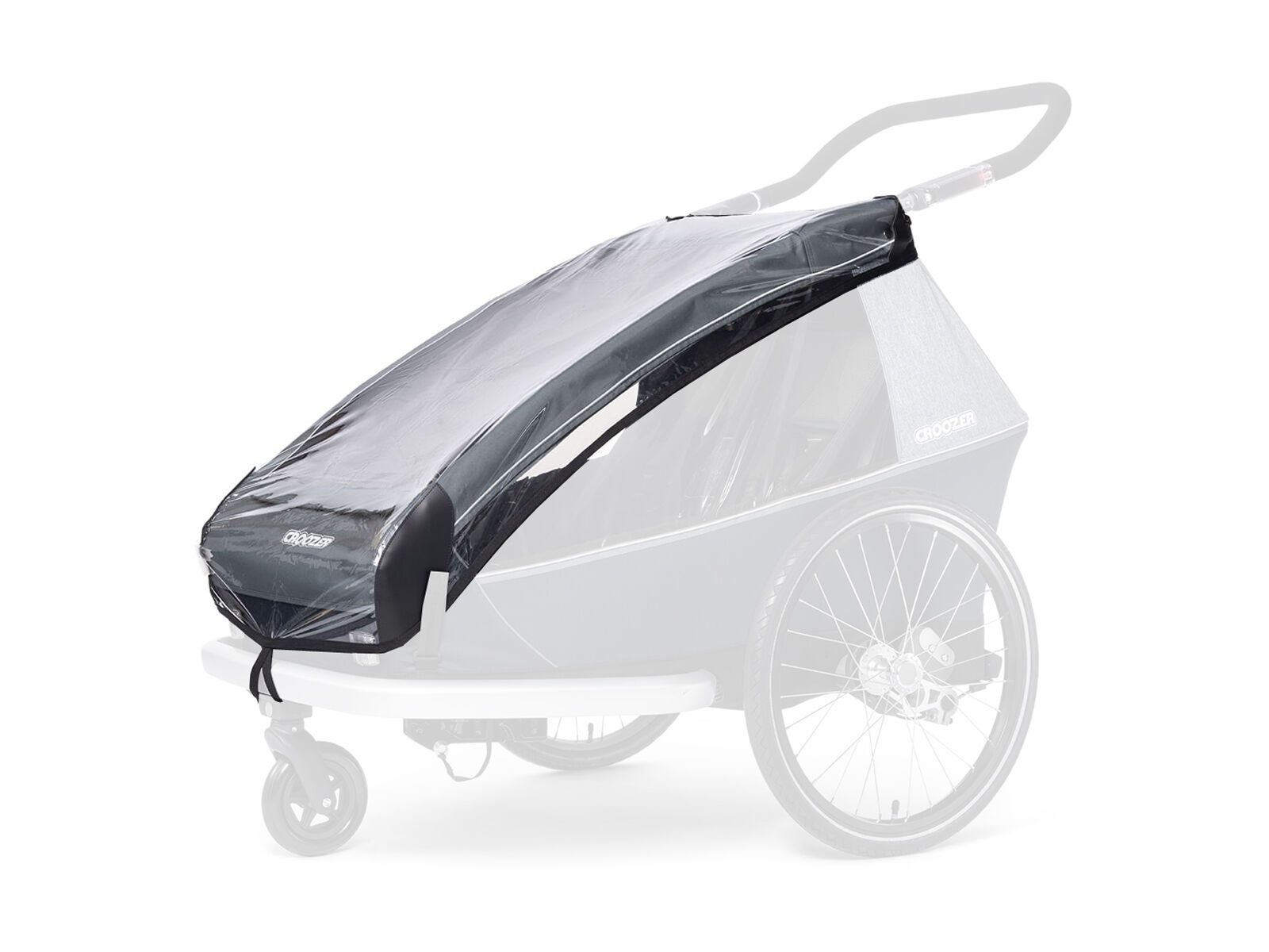 Croozer Regenverdeck für Kid / Kid Plus for 2 ab 2014 - Bild 1