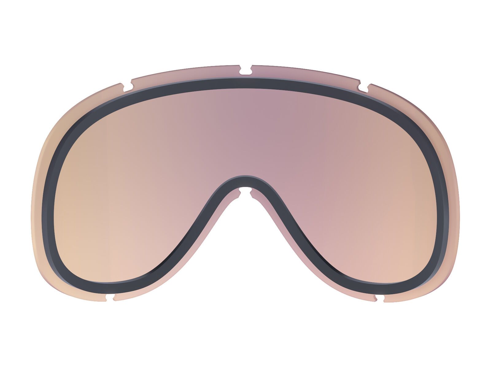 POC Retina Mid/Retina Mid Race Lens, Clarity Int. Cloudy Coral - Bild 2