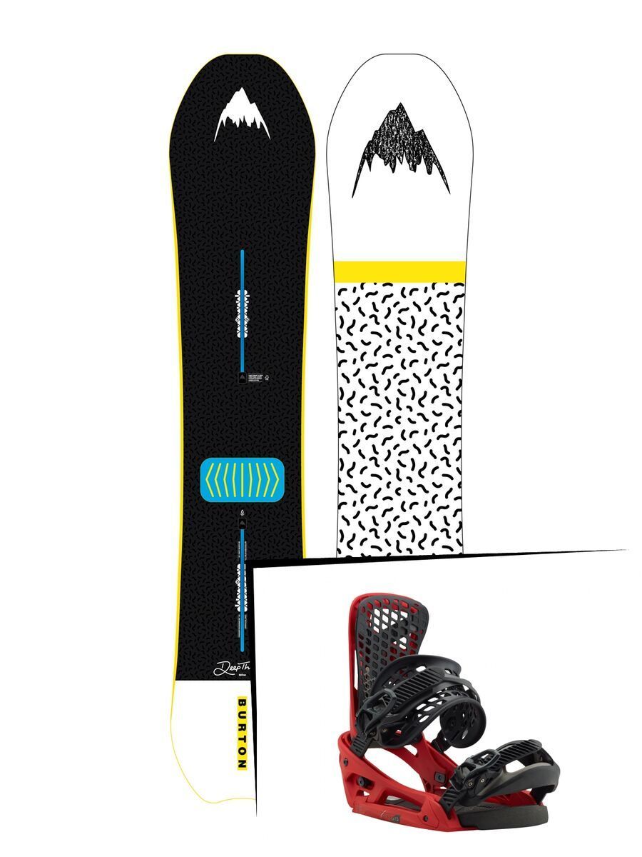 Set: Burton Deep Thinker 2019 +  Genesis EST (1930981S) - Bild 1