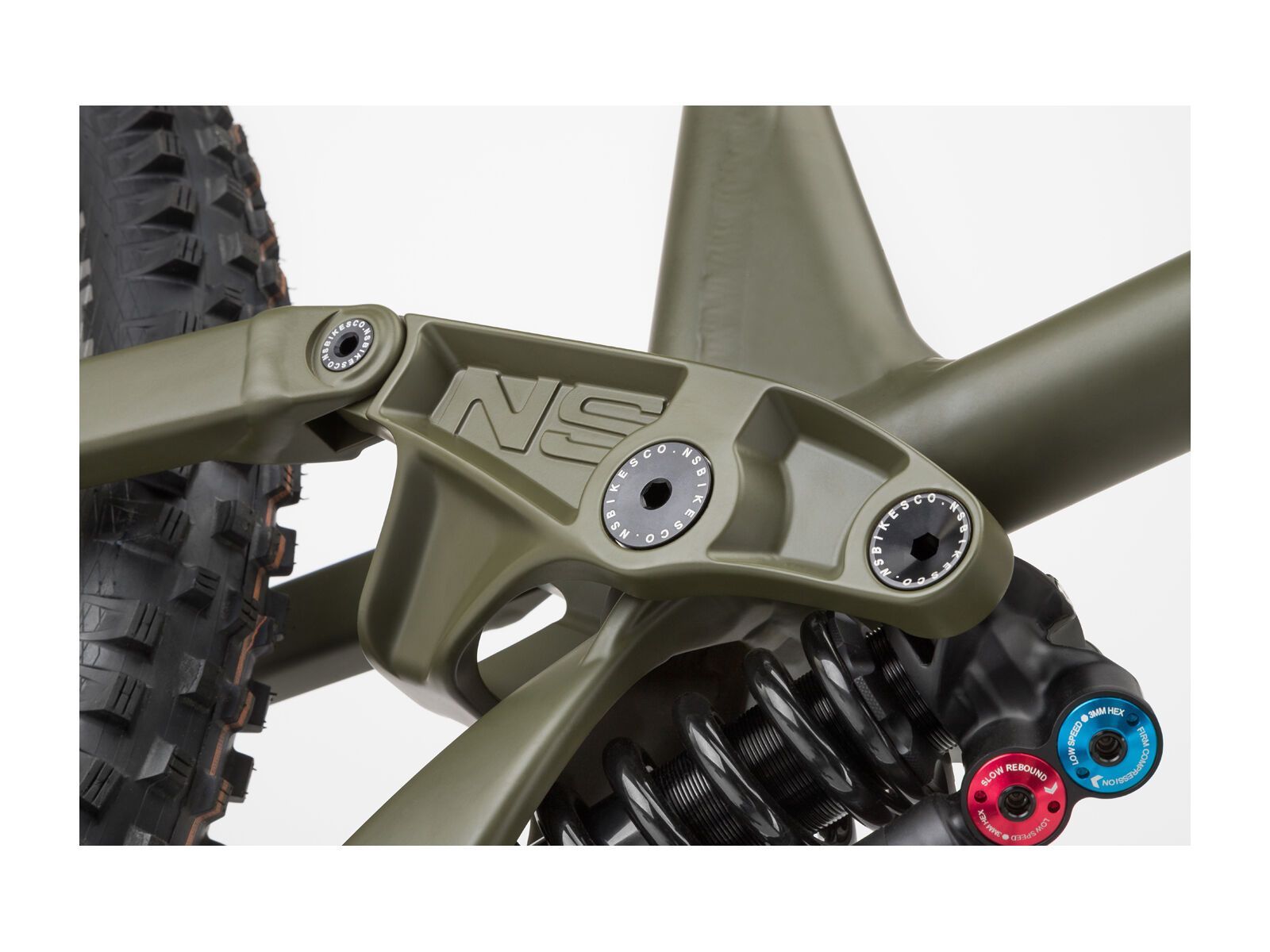 NS Bikes Fuzz 29, white/armygreen - Bild 8