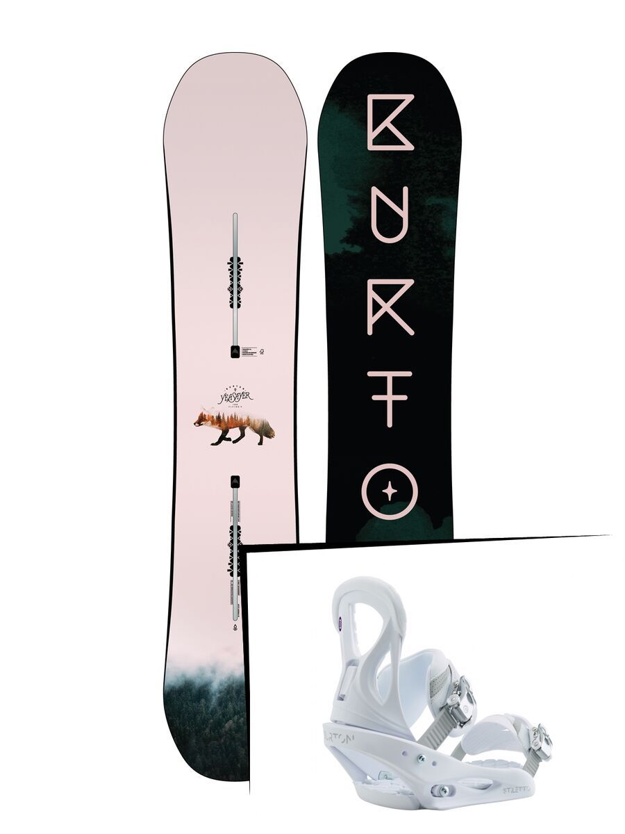 Set: Burton Yeasayer Flying V 2019 +  Stiletto (2218486S) - Bild 1