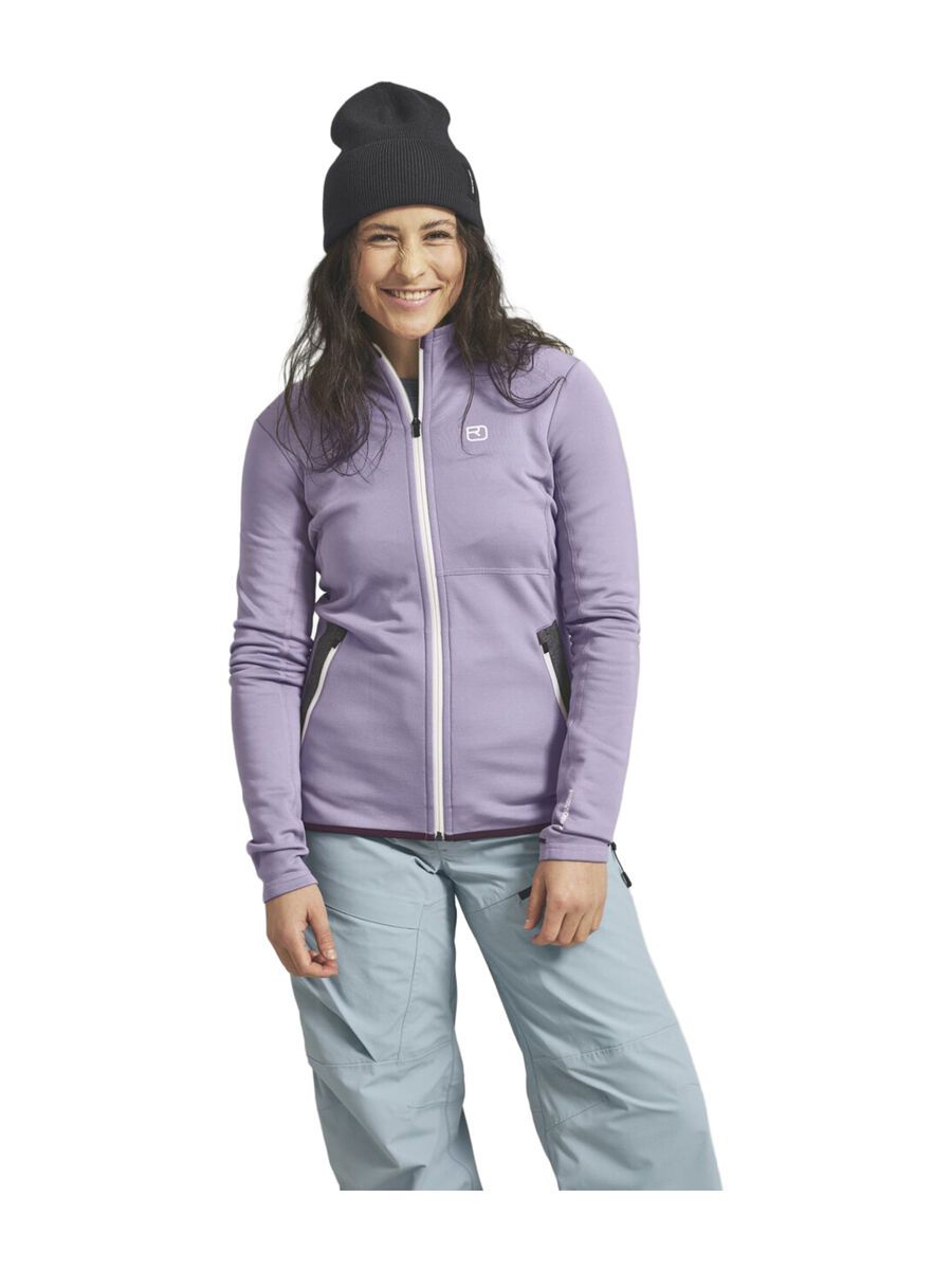 Ortovox Merino Fleece Jacket W, lush lavender - Bild 3