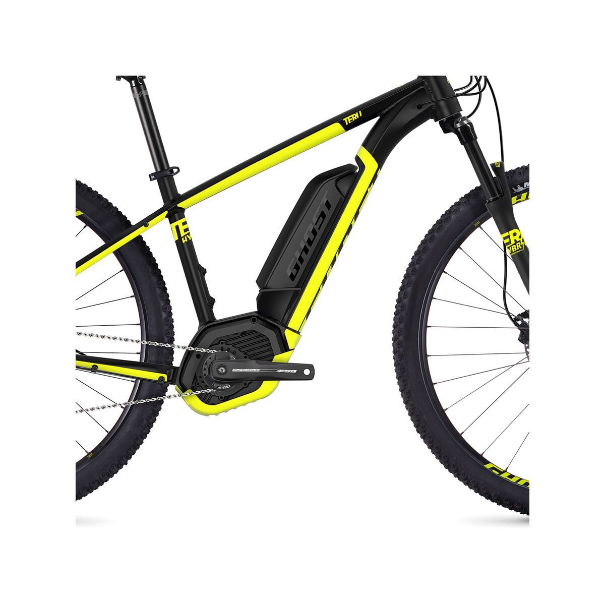 Ghost Hybride Teru B2.9 AL, night black/neon yellow - Bild 3