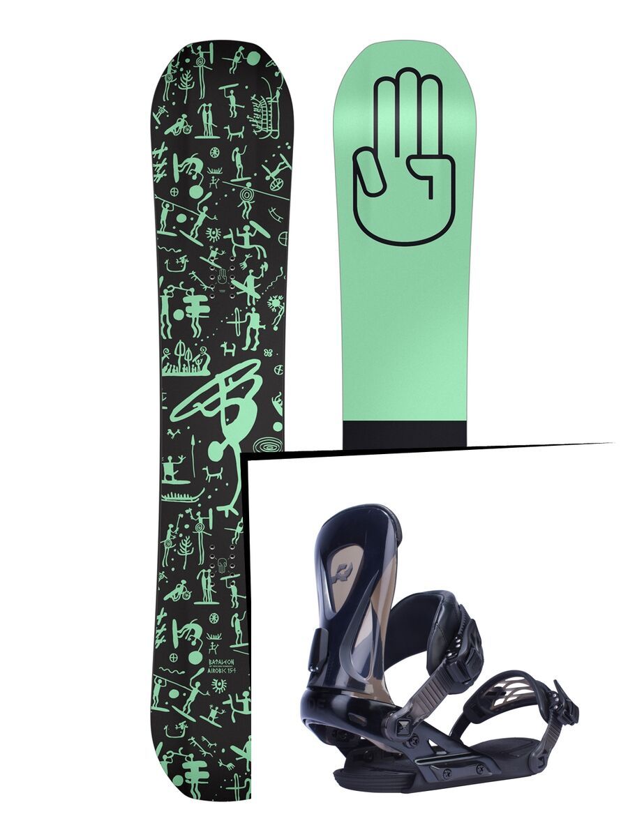 Set: Bataleon Airobic 2017 + Ride Revolt (1770162S) - Bild 1