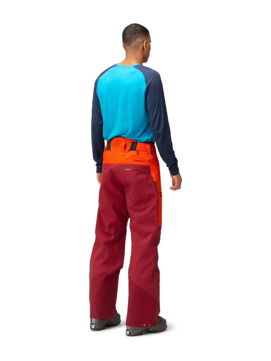 Norrona lofoten Gore-Tex Pro Pants M's, arednalin/rhubarb - Bild 4