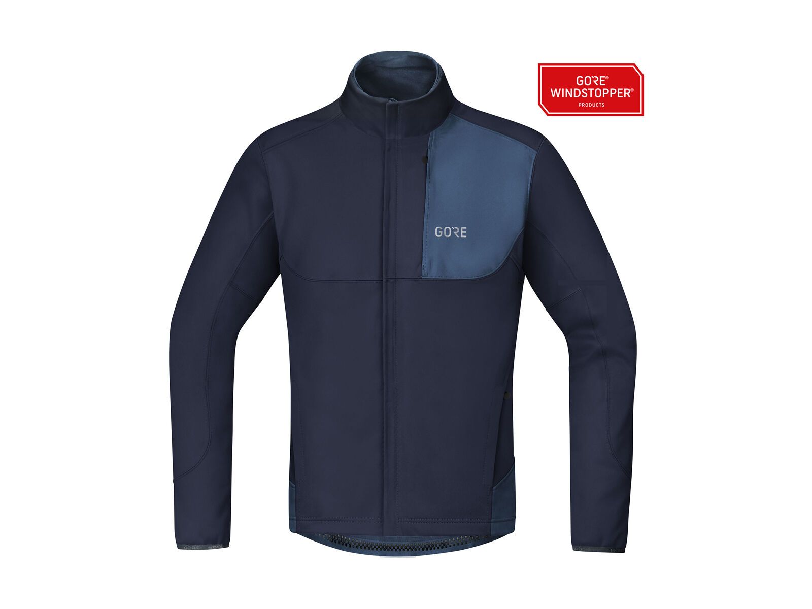 GOREWEAR C5 Gore Windstopper Thermo Trail Jacke, orbit blue/deep water blue - Bild 2