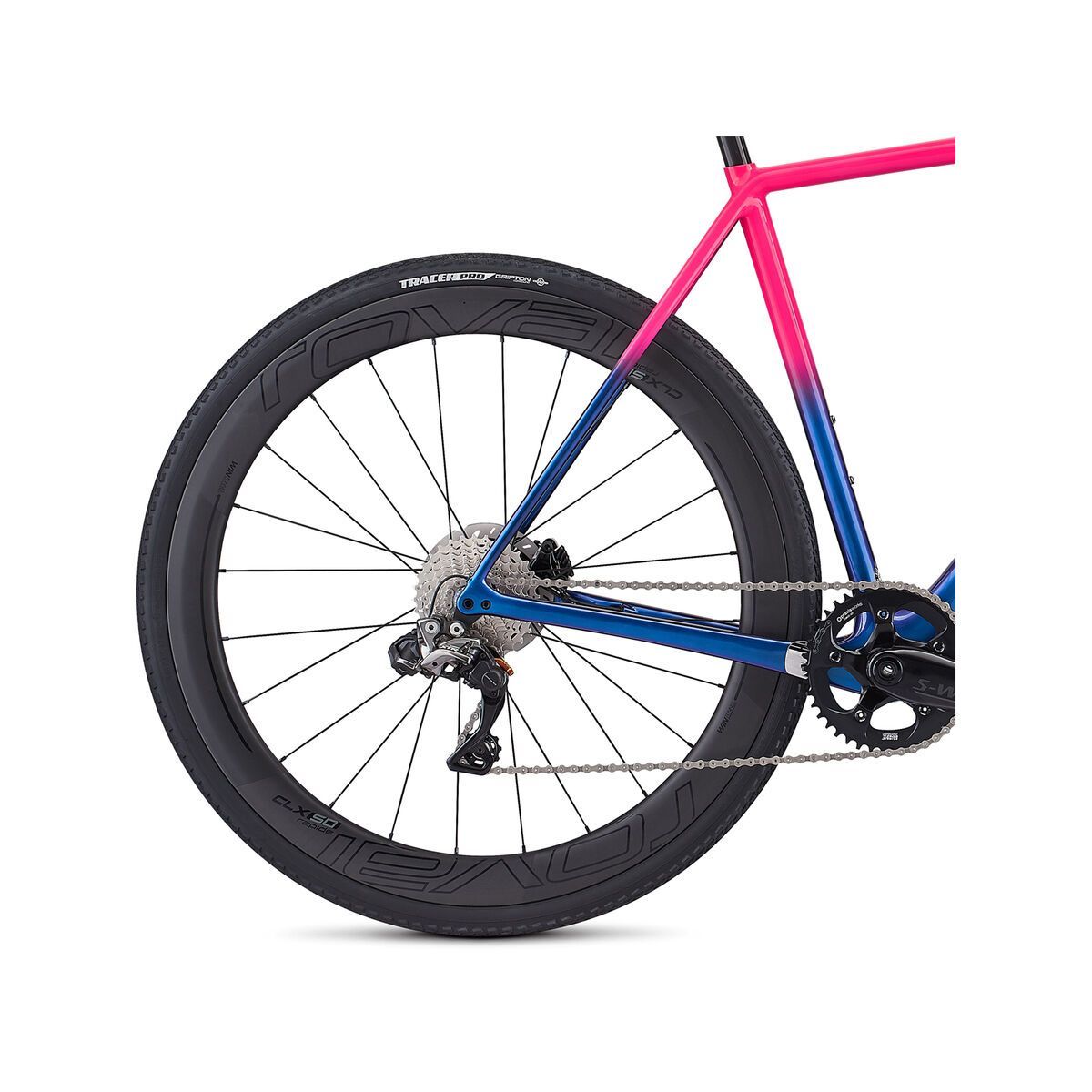 Specialized S-Works CruX, gloss acid pink/chameleon/metallic white silver/clean - Bild 6