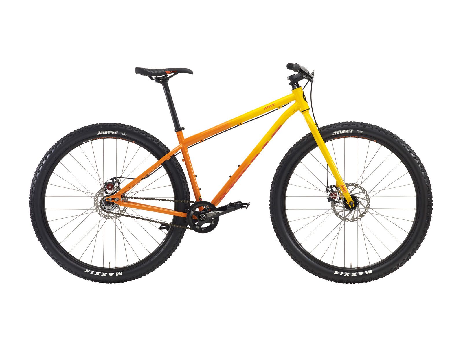 Kona Unit, gloss yellow-orange fade w/ orange decals - Bild 1