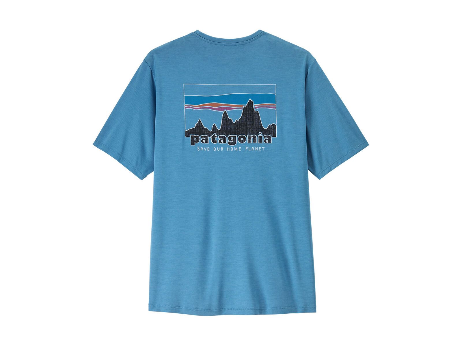 Patagonia Men's Cap Cool Daily Shirt - '73 Skyline, shore blue/light shore blue x-dye - Bild 2
