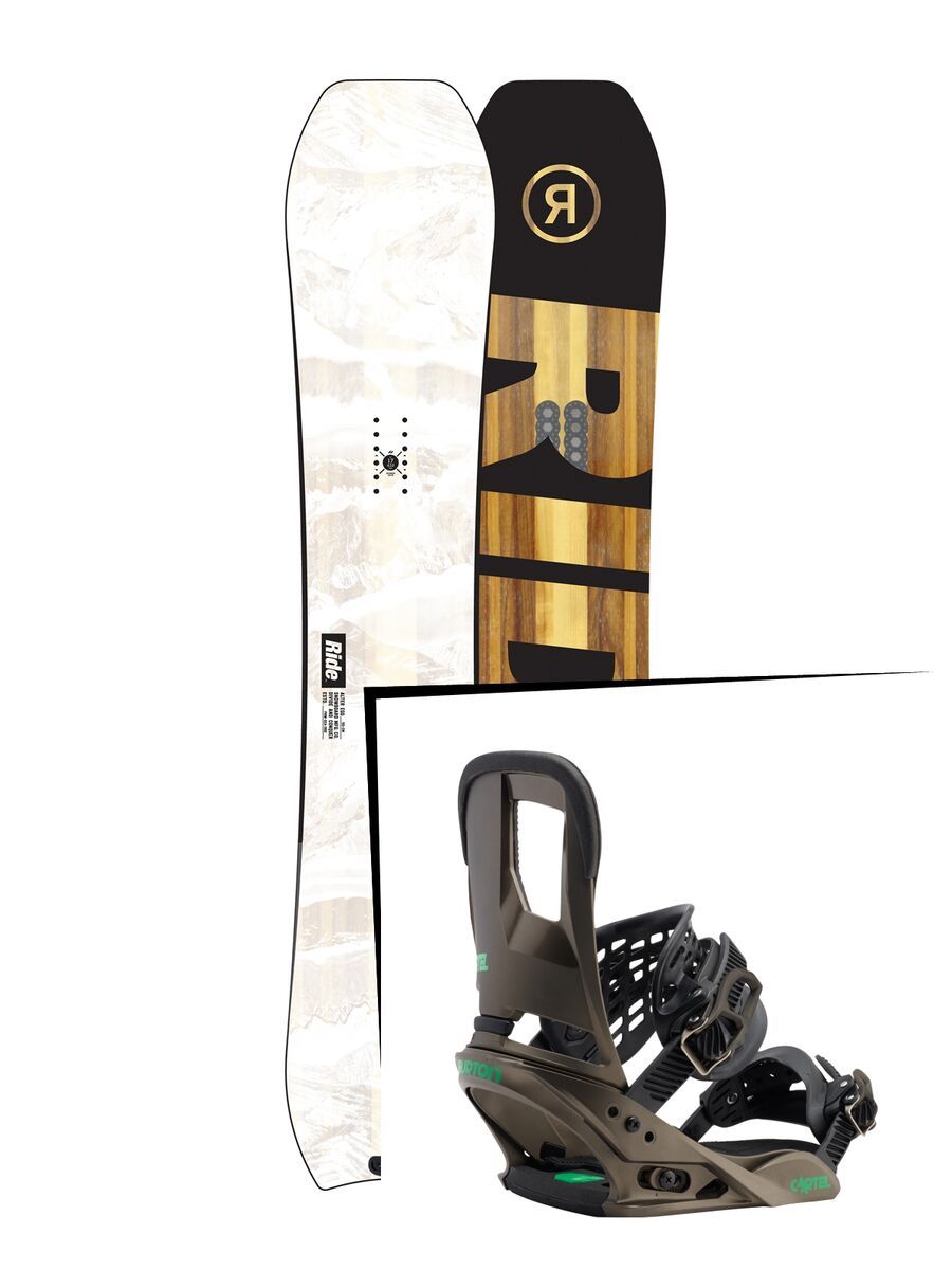 Set: Ride Alter Ego 2017 + Burton Cartel (1712709S) - Bild 1