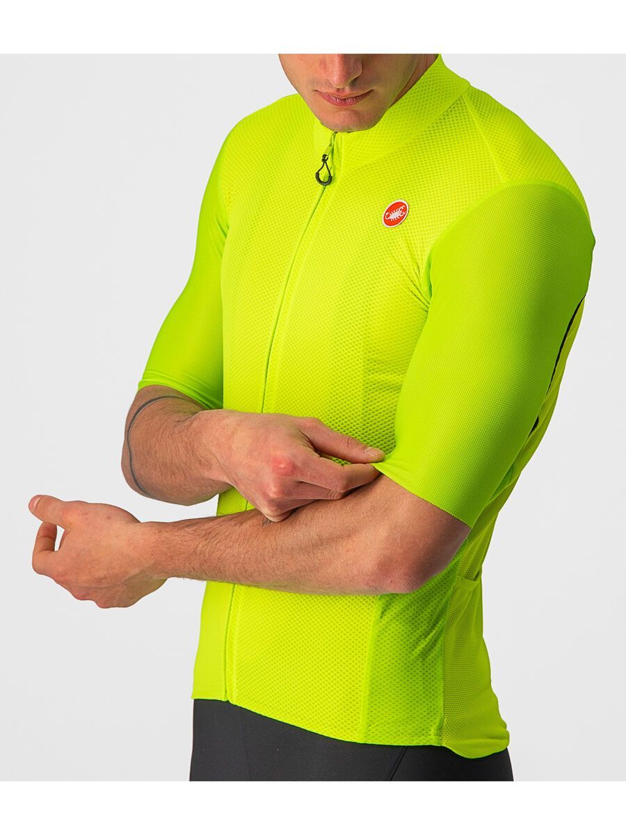 Castelli Endurance Elite Jersey, electric lime - Bild 8