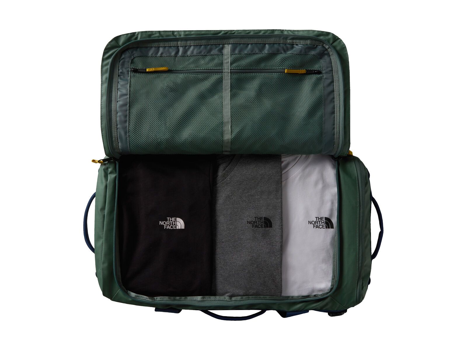 The North Face Base Camp Voyager Duffel 62L, duck green/shady blue - Bild 2