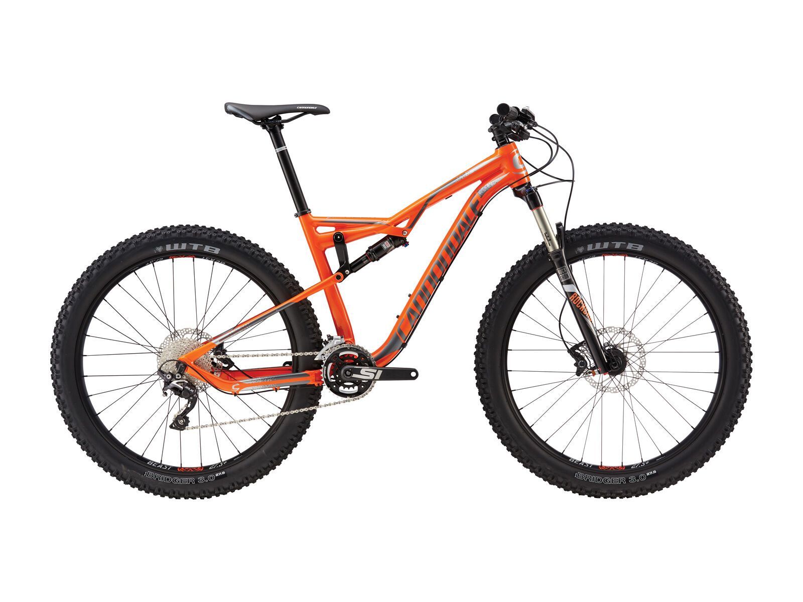 Cannondale Bad Habit 2, hazard orange w/ fine silver, charcoal grey, gloss - Bild 1