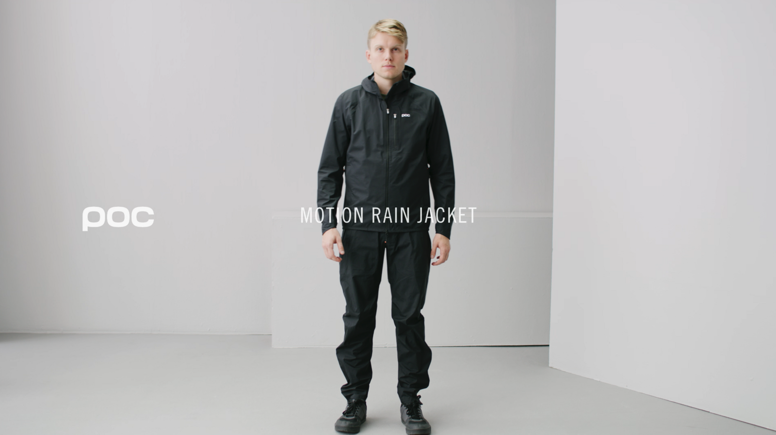 POC M's Motion Rain Jacket, uranium black - Video 7