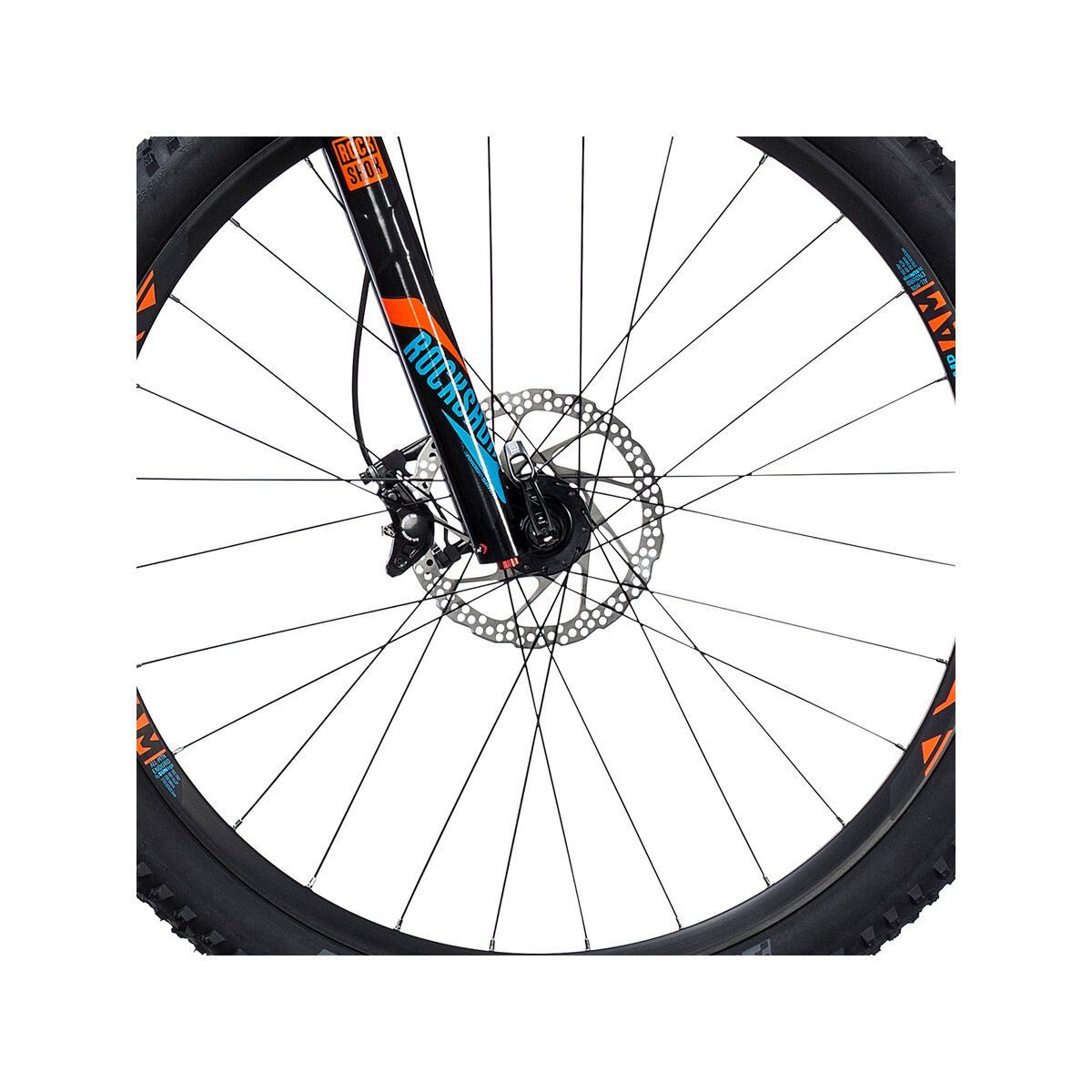 Cube Reaction GTC Race 27.5, reefblue´n´flashorange - Bild 2