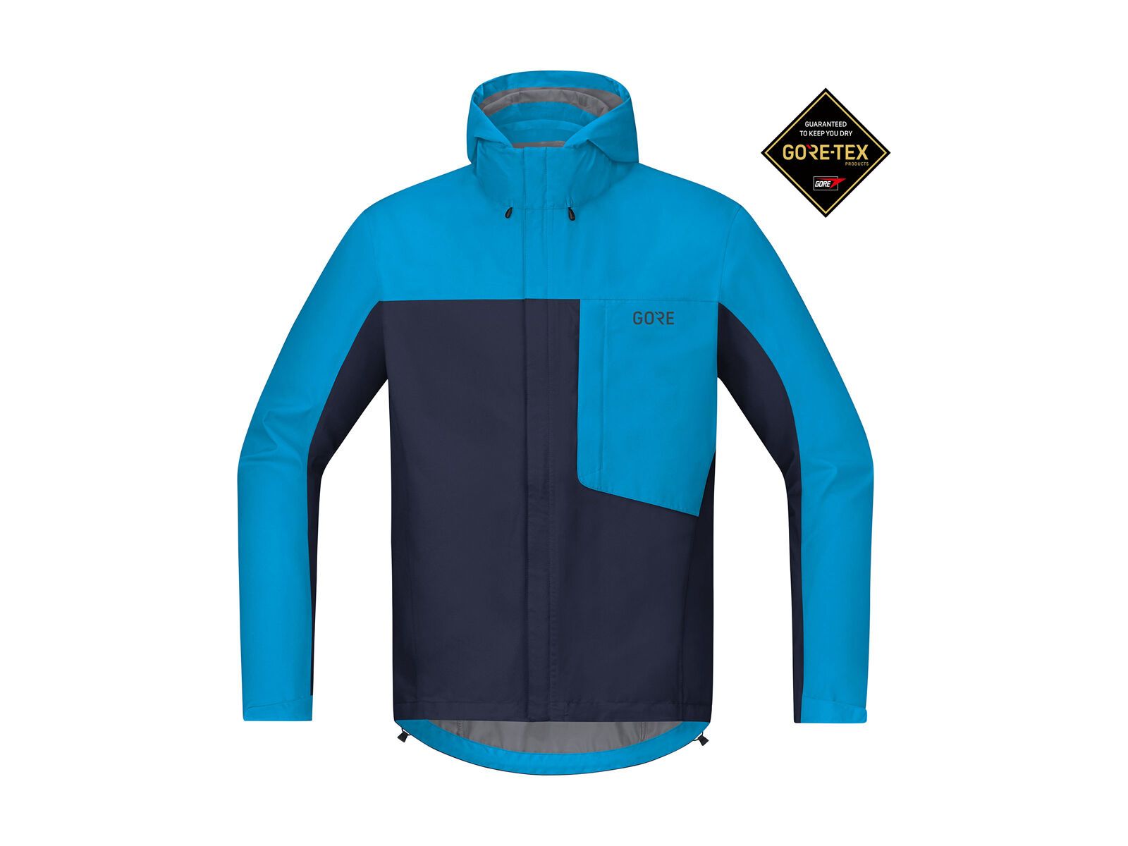 GOREWEAR C3 Gore-Tex Paclite Kapuzenjacke, orbit blue/dynamic cyan - Bild 2