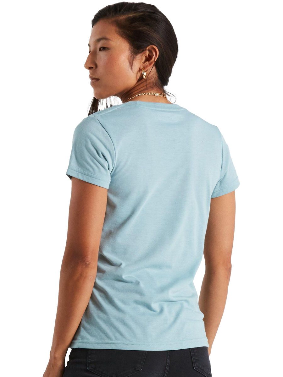 Specialized Women's Wordmark Short Sleeve Tee, arctic blue - Bild 3