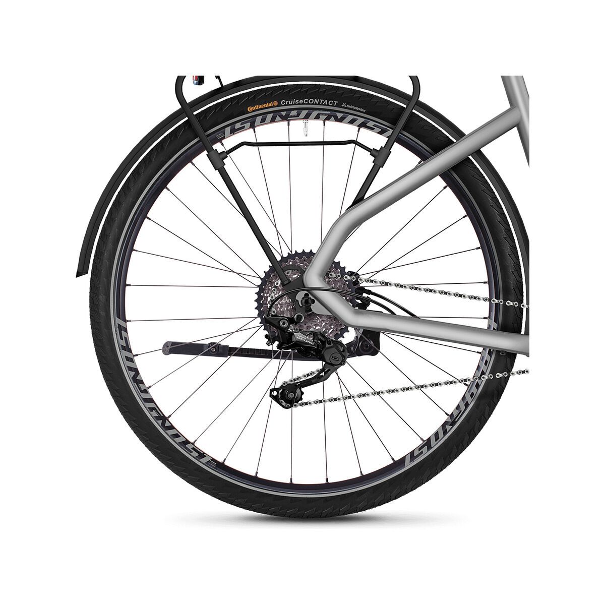 Ghost Hybride Square Trekking B2.8 W AL, iridium silver/jet black - Bild 5