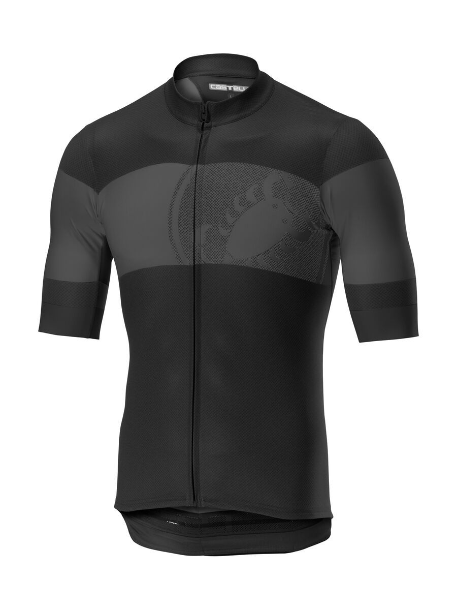 Castelli Ruota Jersey FZ, light black - Bild 1