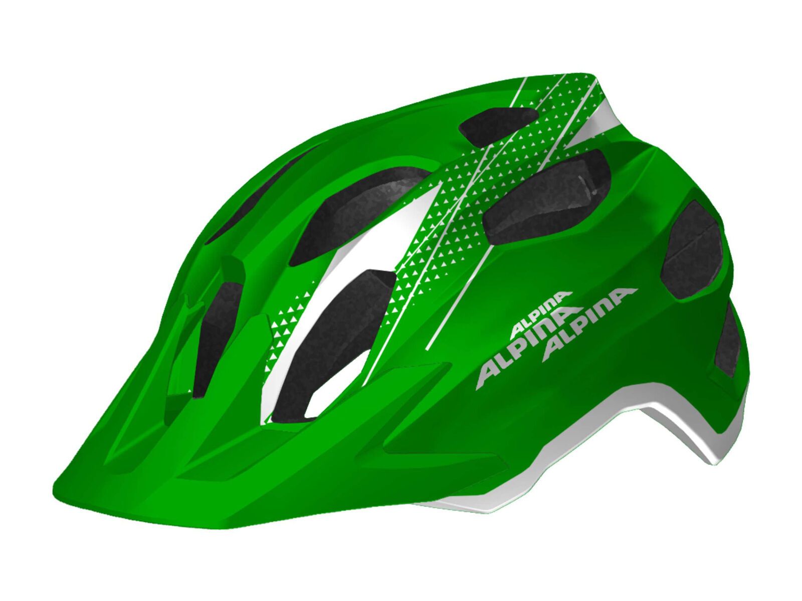 Alpina Carapax Junior, green white - Bild 1