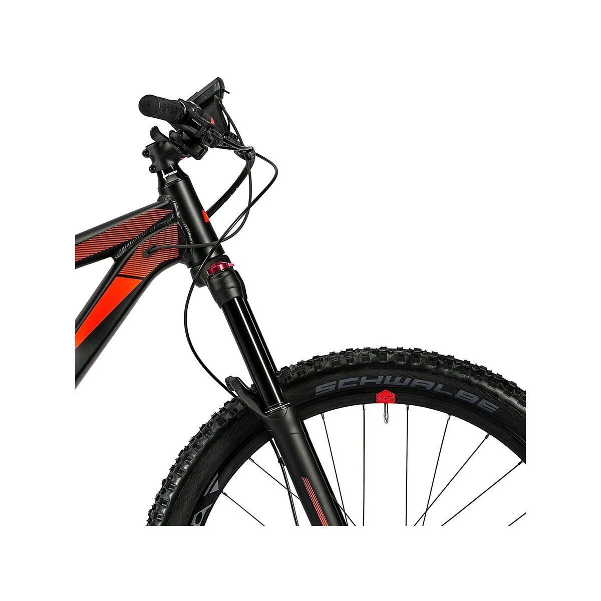 Cube Stereo Hybrid 140 HPA Pro 500 27.5, black´n´flashred - Bild 5