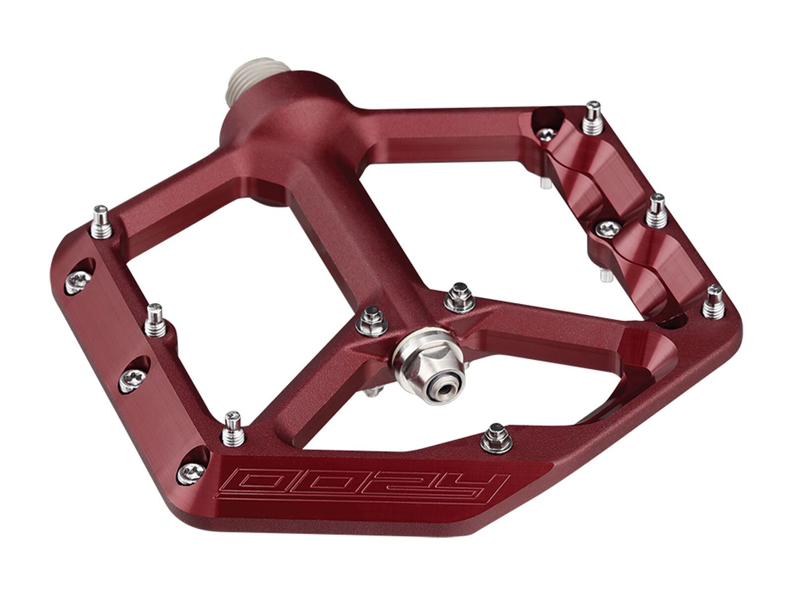 Spank Oozy Reboot Flat Pedal, red - Bild 1