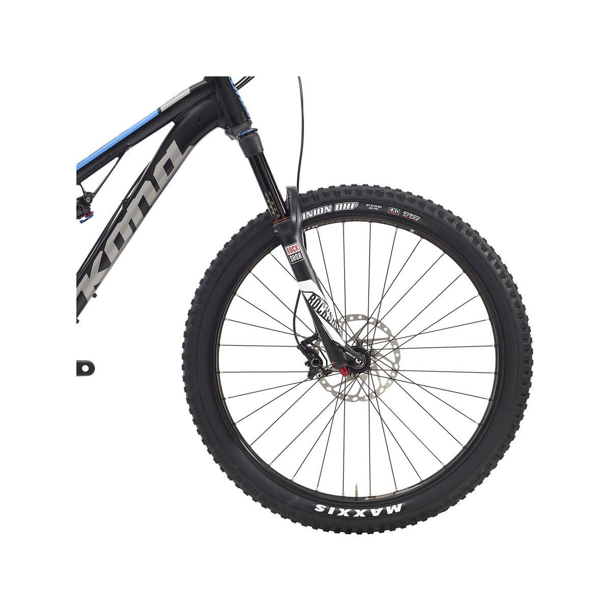 Kona Process 134 DL, matt black w/ gloss silver & blue decals - Bild 2