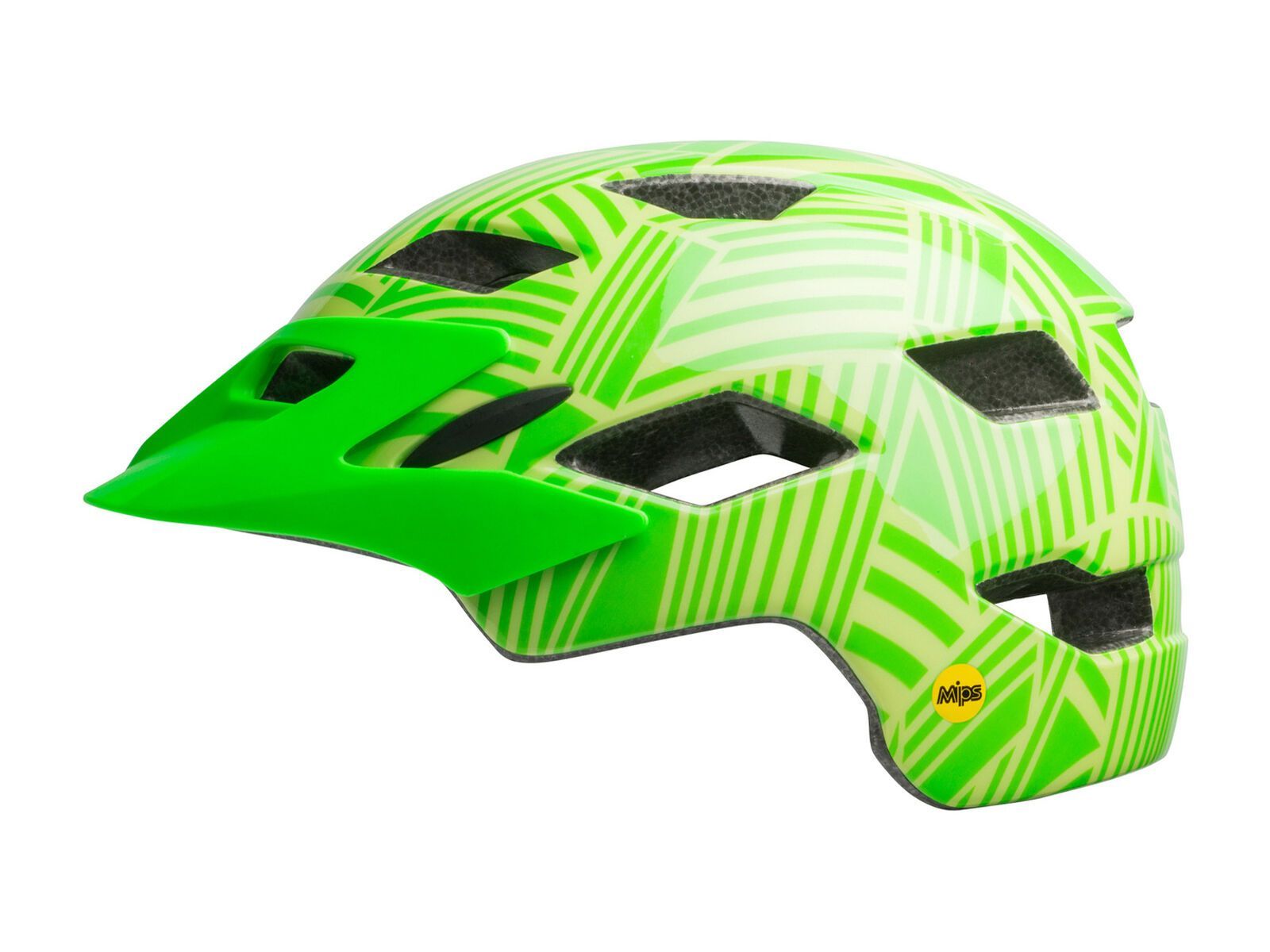 Bell Sidetrack Youth MIPS, gloss kryptonite/retina sear seeker - Bild 2