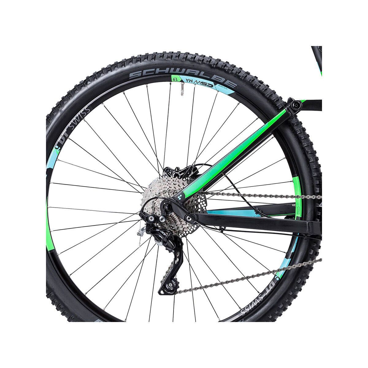 Cube Sting WLS 120 Race 29, black/aqua - Bild 4