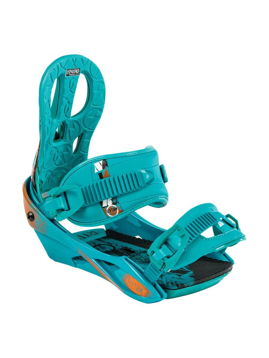 Set: Ride Compact 2017 + Nitro Rythm 2015, blue - Snowboardset - Bild 3