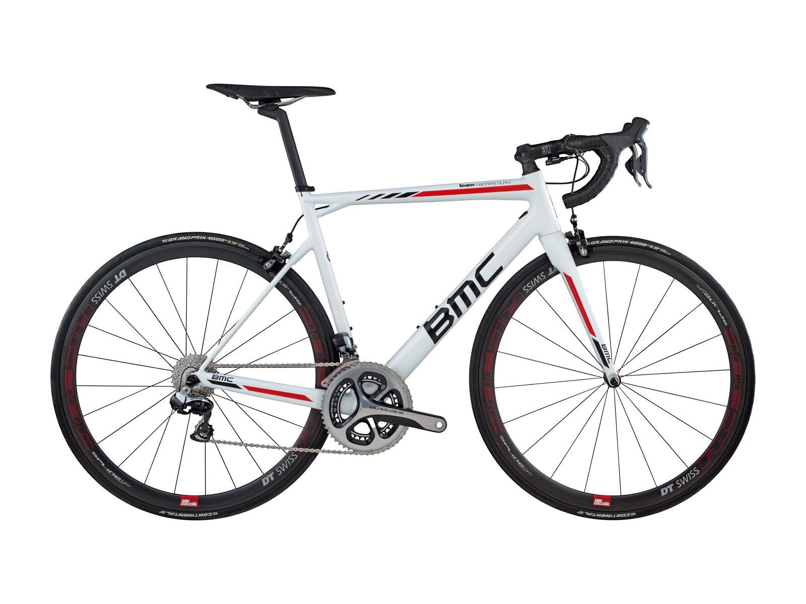 BMC Teammachine SLR01 Dura Ace Di2, team white - Bild 1