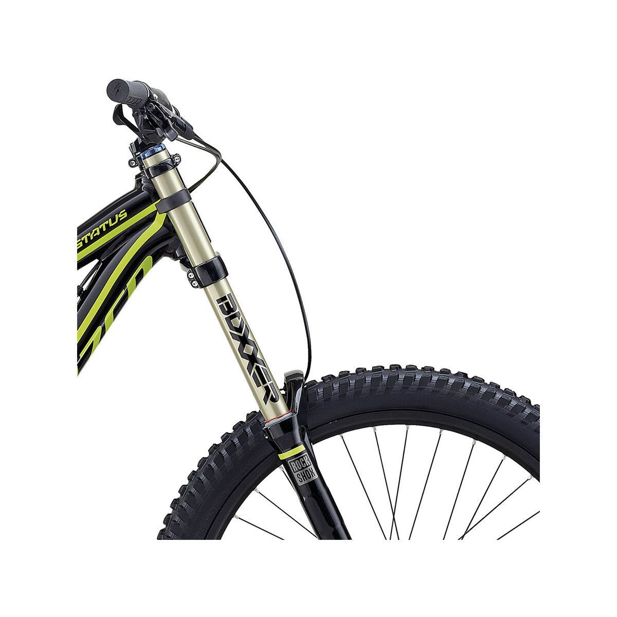 Specialized Status FSR II, Black/Hyper Green - Bild 5